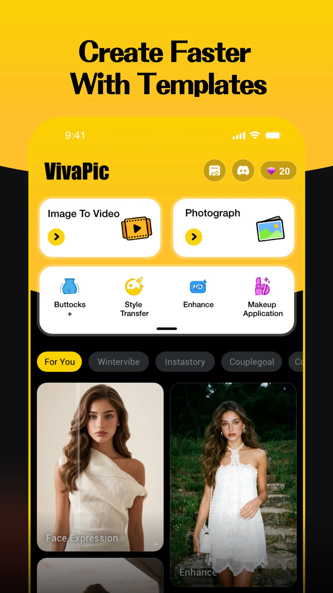 GlowMe: AI Photo to Video screenshot